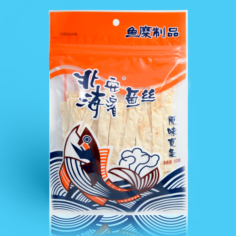 原味寬條魚絲